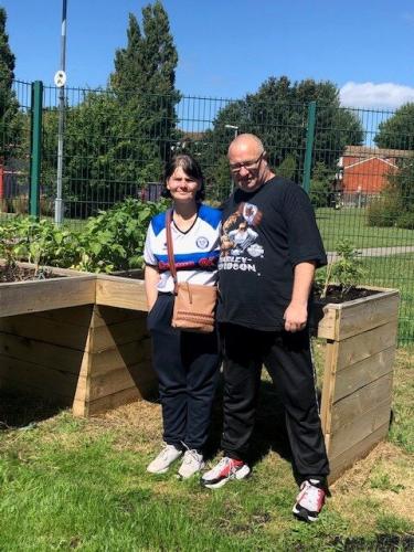 Community Gardening - Ian  Julie (August 2020)